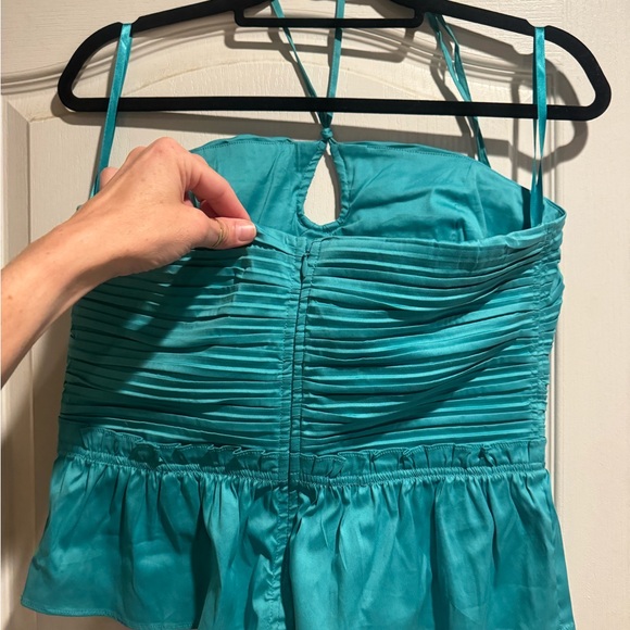 White House black market Poplin Keyhole Bustier - Picture 4 of 6